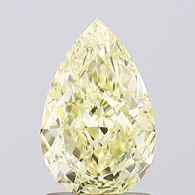 Loose Diamond - PEAR 1.33ct Fancy Yellow VVS2: Loose Diamond - PEAR 1.33ct Fancy Yellow VVS2 Source: This is a real non-mined Diamond that has been grown in a lab Shape: PEAR Carats: 1.33 Color: Fancy Yellow Certification: IGI Video:
