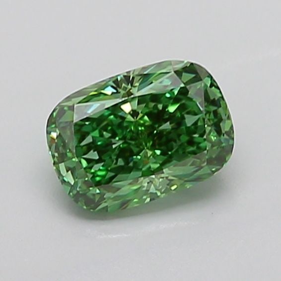 Loose Diamond - CUSHION MODIFIED 1.19ct Fancy Vivid Green VVS2: Loose Diamond - CUSHION MODIFIED 1.19ct Fancy Vivid Green VVS2 Source: This is a real non-mined Diamond that has been grown in a lab Shape: CUSHION MODIFIED Carats: 1.19 Color: Fancy Vivid Green Certi