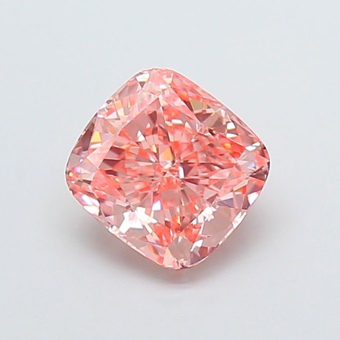 Loose Diamond - CUSHION MODIFIED 1.51ct Fancy Vivid Pink VVS2: Loose Diamond - CUSHION MODIFIED 1.51ct Fancy Vivid Pink VVS2 Source: This is a real non-mined Diamond that has been grown in a lab Shape: CUSHION MODIFIED Carats: 1.51 Color: Fancy Vivid Pink Certifi