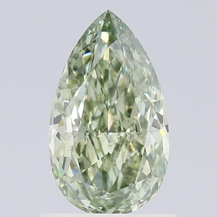 Loose Diamond - PEAR 1.01ct Fancy Vivid Green VS2: Loose Diamond - PEAR 1.01ct Fancy Vivid Green VS2 Source: This is a real non-mined Diamond that has been grown in a lab Shape: PEAR Carats: 1.01 Color: Fancy Vivid Green Certification: IGI Video: