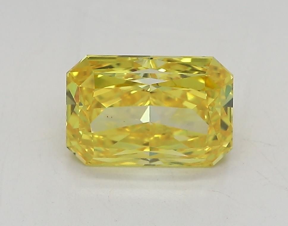 Loose Diamond - RADIANT 1.6ct Fancy Vivid Yellow IF: Loose Diamond - RADIANT 1.6ct Fancy Vivid Yellow IF Source: This is a real non-mined Diamond that has been grown in a lab Shape: RADIANT Carats: 1.6 Color: Fancy Vivid Yellow Certification: IGI Video: