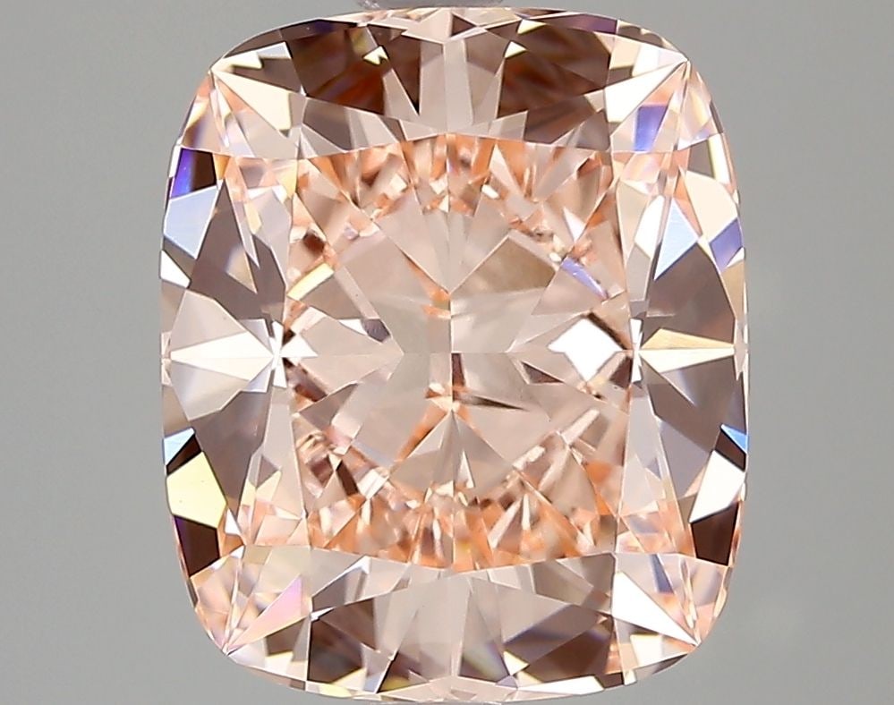 Loose Diamond - CUSHION MODIFIED 3.52ct Fancy Intense Pink VVS2: Loose Diamond - CUSHION MODIFIED 3.52ct Fancy Intense Pink VVS2 Source: This is a real non-mined Diamond that has been grown in a lab Shape: CUSHION MODIFIED Carats: 3.52 Color: Fancy Intense Pink Cer