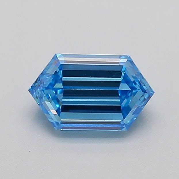 Loose Diamond - HEXAGONAL 0.82ct Fancy Vivid Blue VVS2: Loose Diamond - HEXAGONAL 0.82ct Fancy Vivid Blue VVS2 Source: This is a real non-mined Diamond that has been grown in a lab Shape: HEXAGONAL Carats: 0.82 Color: Fancy Vivid Blue Certification: IGI Vi