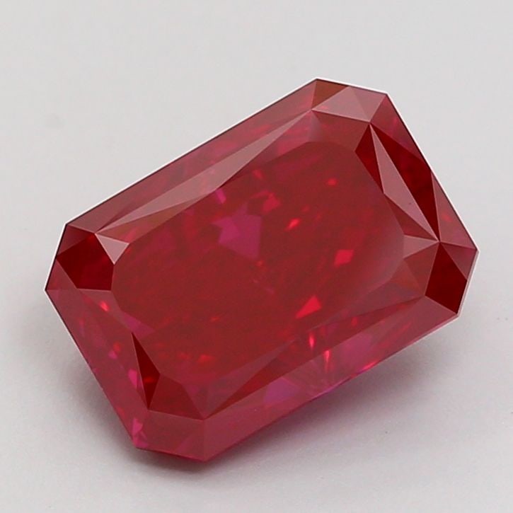 Loose Diamond - RADIANT 3.07ct Fancy Vivid Red VVS2 (1 of 1)