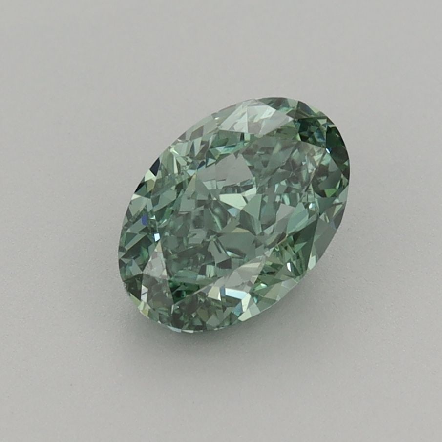 Loose Diamond - OVAL 1.16ct Fancy Vivid Green VS1 (1 of 1)
