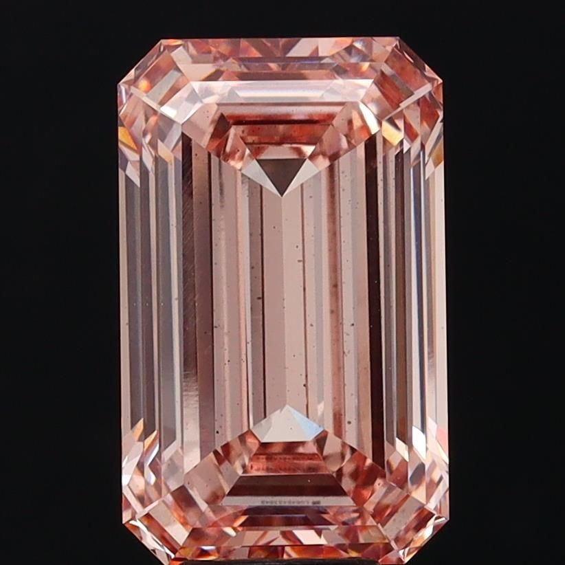 Loose Diamond - EMERALD 10.1ct Fancy Intense Pink VS2 (1 of 1)