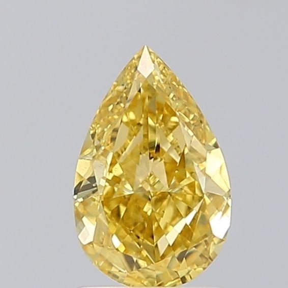 Loose Diamond - PEAR 1.05ct Fancy Vivid Yellow VS1: Loose Diamond - PEAR 1.05ct Fancy Vivid Yellow VS1 Source: This is a real non-mined Diamond that has been grown in a lab Shape: PEAR Carats: 1.05 Color: Fancy Vivid Yellow Certification: IGI Video: