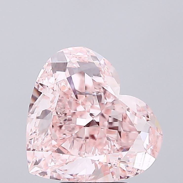 Loose Diamond - HEART 5.1ct Fancy Intense Pink VS1: Loose Diamond - HEART 5.1ct Fancy Intense Pink VS1 Source: This is a real non-mined Diamond that has been grown in a lab Shape: HEART Carats: 5.1 Color: Fancy Intense Pink Certification: IGI Video: