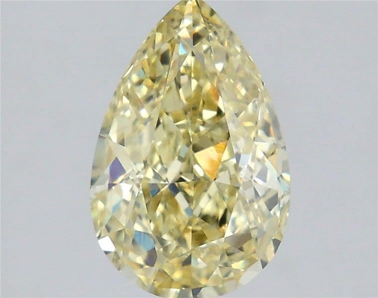 Loose Diamond - PEAR 1.51ct Fancy Intense Yellow VS1: Loose Diamond - PEAR 1.51ct Fancy Intense Yellow VS1 Source: This is a real non-mined Diamond that has been grown in a lab Shape: PEAR Carats: 1.51 Color: Fancy Intense Yellow Certification: IGI Video