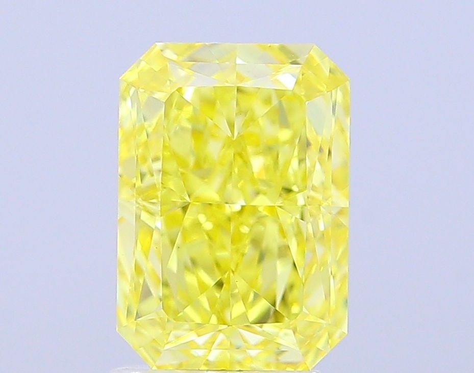 Loose Diamond - RADIANT 3.57ct Fancy Vivid Yellow VVS2: Loose Diamond - RADIANT 3.57ct Fancy Vivid Yellow VVS2 Source: This is a real non-mined Diamond that has been grown in a lab Shape: RADIANT Carats: 3.57 Color: Fancy Vivid Yellow Certification: IGI Vi
