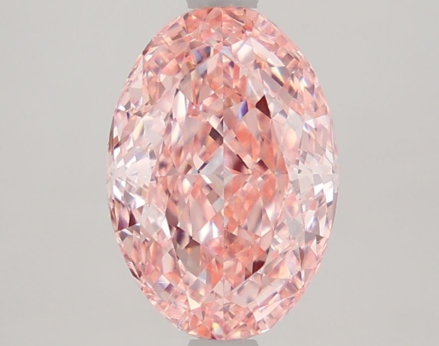 Loose Diamond - OVAL 2.7ct Fancy Vivid Pink VS1: Loose Diamond - OVAL 2.7ct Fancy Vivid Pink VS1 Source: This is a real non-mined Diamond that has been grown in a lab Shape: OVAL Carats: 2.7 Color: Fancy Vivid Pink Certification: IGI Video: