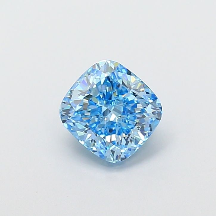 Loose Diamond - CUSHION MODIFIED 1.51ct Fancy Vivid Blue VS1: Loose Diamond - CUSHION MODIFIED 1.51ct Fancy Vivid Blue VS1 Source: This is a real non-mined Diamond that has been grown in a lab Shape: CUSHION MODIFIED Carats: 1.51 Color: Fancy Vivid Blue Certific