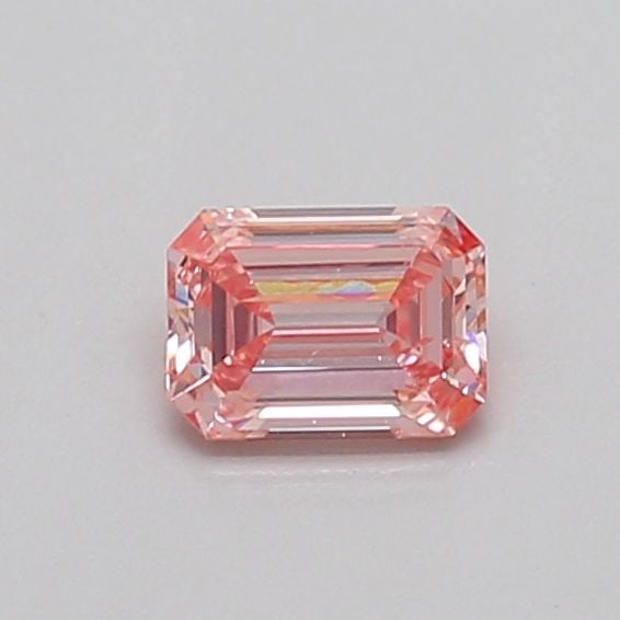 Loose Diamond - EMERALD 0.31ct Fancy Intense Pink SI1: Loose Diamond - EMERALD 0.31ct Fancy Intense Pink SI1 Source: This is a real non-mined Diamond that has been grown in a lab Shape: EMERALD Carats: 0.31 Color: Fancy Intense Pink Certification: IGI Vid