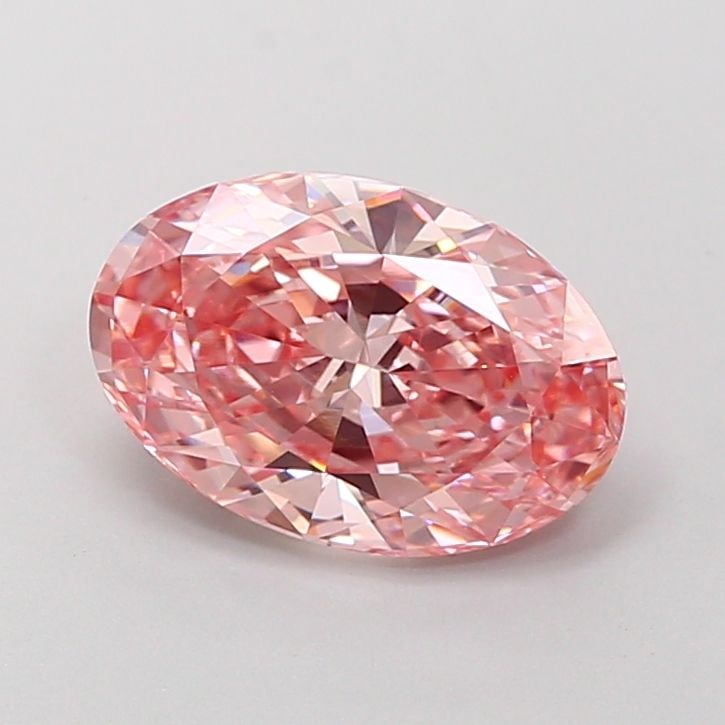Loose Diamond - OVAL 2.05ct Fancy Vivid Pink VVS1: Loose Diamond - OVAL 2.05ct Fancy Vivid Pink VVS1 Source: This is a real non-mined Diamond that has been grown in a lab Shape: OVAL Carats: 2.05 Color: Fancy Vivid Pink Certification: IGI Video: