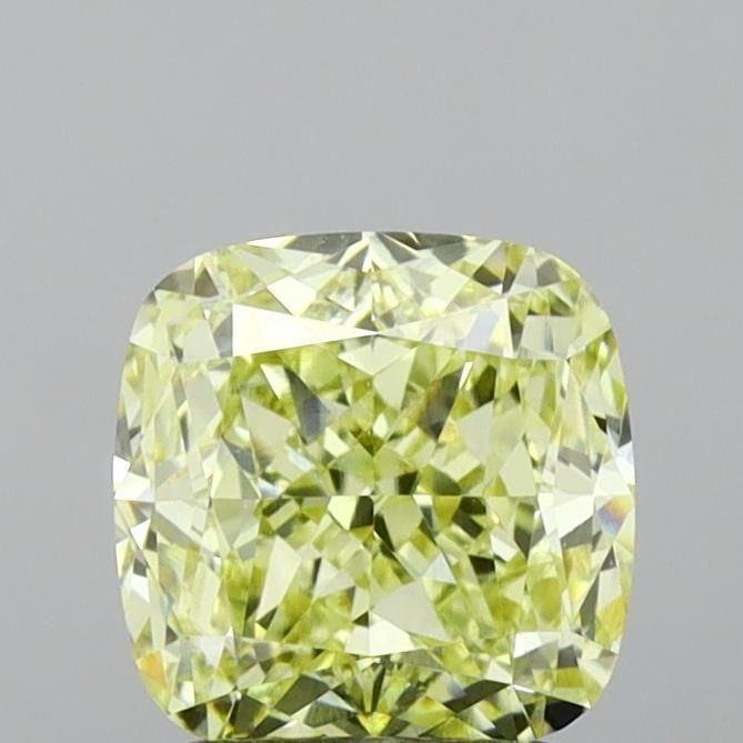 Loose Diamond - CUSHION MODIFIED 2.05ct Fancy Yellow VVS2: Loose Diamond - CUSHION MODIFIED 2.05ct Fancy Yellow VVS2 Source: This is a real non-mined Diamond that has been grown in a lab Shape: CUSHION MODIFIED Carats: 2.05 Color: Fancy Yellow Certification: 