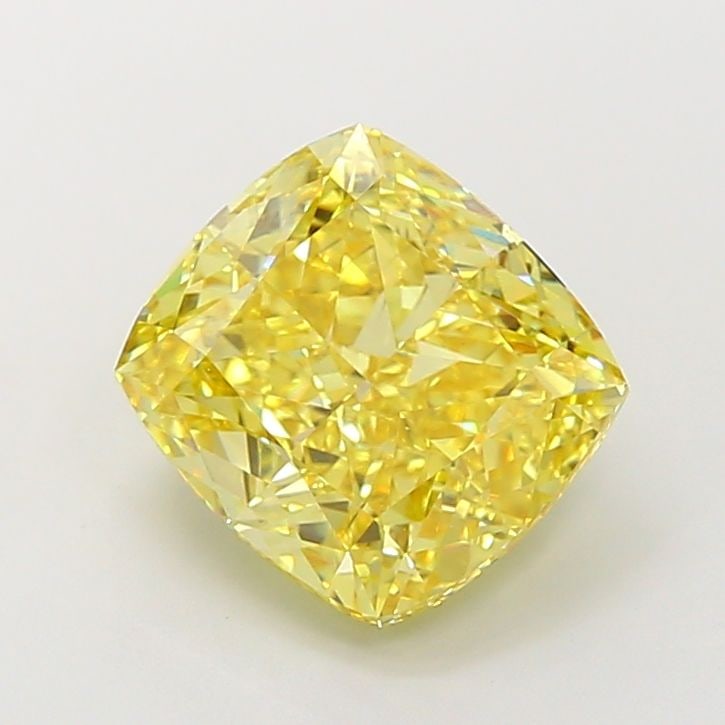 Loose Diamond - CUSHION MODIFIED 6.04ct Fancy Intense Yellow VS2: Loose Diamond - CUSHION MODIFIED 6.04ct Fancy Intense Yellow VS2 Source: This is a real non-mined Diamond that has been grown in a lab Shape: CUSHION MODIFIED Carats: 6.04 Color: Fancy Intense Yellow 
