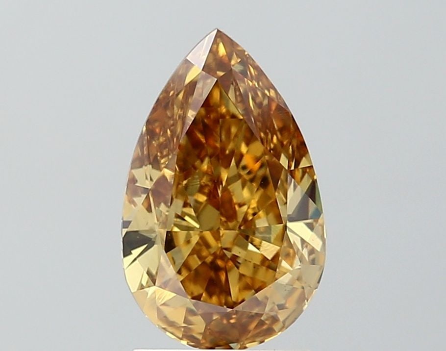 Loose Diamond - PEAR 2.16ct Fancy Intense Yellow VS1: Loose Diamond - PEAR 2.16ct Fancy Intense Yellow VS1 Source: This is a real non-mined Diamond that has been grown in a lab Shape: PEAR Carats: 2.16 Color: Fancy Intense Yellow Certification: NONE Vide