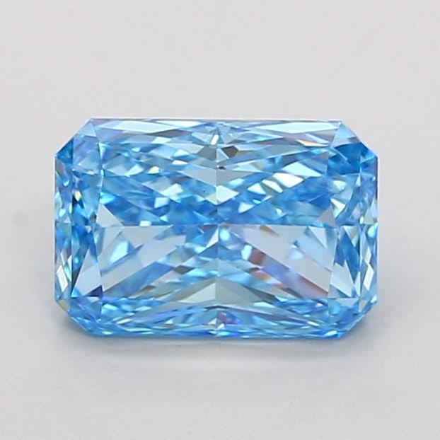 Loose Diamond - RADIANT 2.04ct Fancy Vivid Blue VS1: Loose Diamond - RADIANT 2.04ct Fancy Vivid Blue VS1 Source: This is a real non-mined Diamond that has been grown in a lab Shape: RADIANT Carats: 2.04 Color: Fancy Vivid Blue Certification: IGI Video: