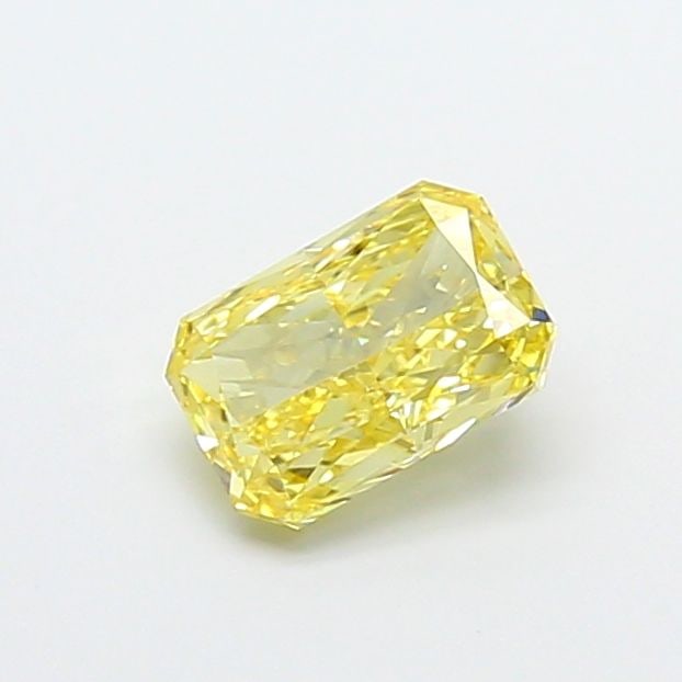 Loose Diamond - RADIANT 1.0ct Fancy Vivid Yellow VS2: Loose Diamond - RADIANT 1.0ct Fancy Vivid Yellow VS2 Source: This is a real non-mined Diamond that has been grown in a lab Shape: RADIANT Carats: 1.0 Color: Fancy Vivid Yellow Certification: NONE Vide