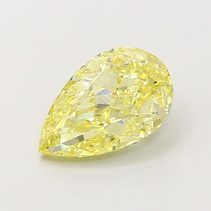 Loose Diamond - PEAR 1.5ct Fancy Intense Yellow VVS2: Loose Diamond - PEAR 1.5ct Fancy Intense Yellow VVS2 Source: This is a real non-mined Diamond that has been grown in a lab Shape: PEAR Carats: 1.5 Color: Fancy Intense Yellow Certification: IGI Video: