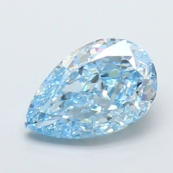 Loose Diamond - PEAR 1.58ct Fancy Vivid Blue VVS1: Loose Diamond - PEAR 1.58ct Fancy Vivid Blue VVS1 Source: This is a real non-mined Diamond that has been grown in a lab Shape: PEAR Carats: 1.58 Color: Fancy Vivid Blue Certification: IGI Video:
