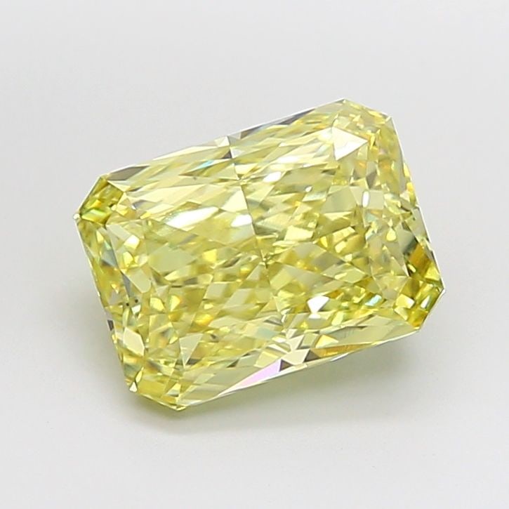 Loose Diamond - RADIANT 5.08ct Fancy Intense Yellow VS2: Loose Diamond - RADIANT 5.08ct Fancy Intense Yellow VS2 Source: This is a real non-mined Diamond that has been grown in a lab Shape: RADIANT Carats: 5.08 Color: Fancy Intense Yellow Certification: IGI