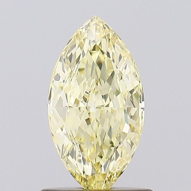 Loose Diamond - MARQUISE 1.02ct Fancy Yellow VS2: Loose Diamond - MARQUISE 1.02ct Fancy Yellow VS2 Source: This is a real non-mined Diamond that has been grown in a lab Shape: MARQUISE Carats: 1.02 Color: Fancy Yellow Certification: IGI Video: