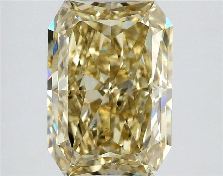 Loose Diamond - RADIANT 2.59ct Fancy Yellow VS1: Loose Diamond - RADIANT 2.59ct Fancy Yellow VS1 Source: This is a real non-mined Diamond that has been grown in a lab Shape: RADIANT Carats: 2.59 Color: Fancy Yellow Certification: IGI Video: