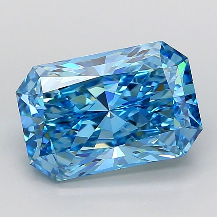 Loose Diamond - RADIANT 3.49ct Fancy Vivid Blue VVS1 (1 of 1)