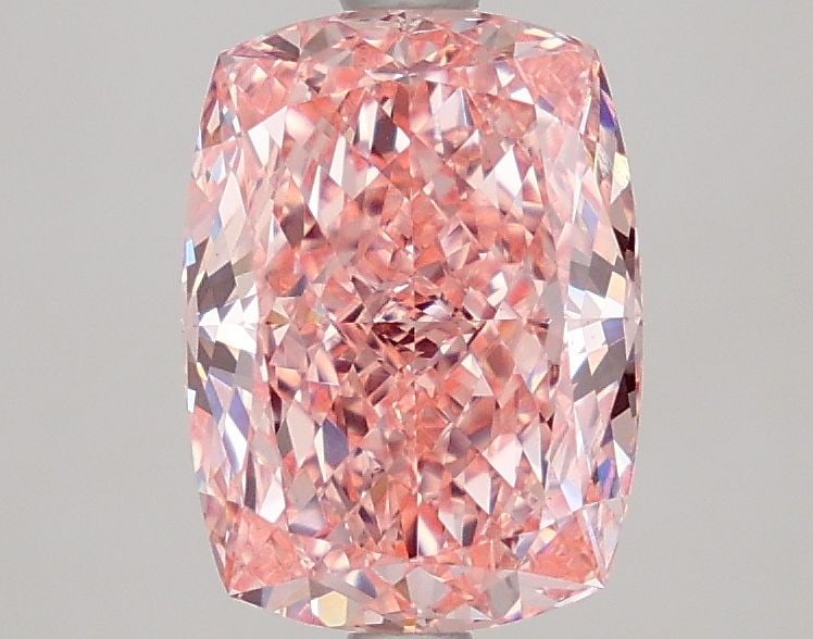 Loose Diamond - CUSHION MODIFIED 2.14ct Fancy Vivid Pink VS1: Loose Diamond - CUSHION MODIFIED 2.14ct Fancy Vivid Pink VS1 Source: This is a real non-mined Diamond that has been grown in a lab Shape: CUSHION MODIFIED Carats: 2.14 Color: Fancy Vivid Pink Certific