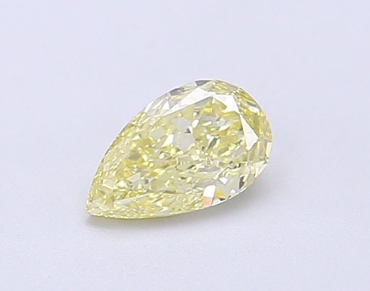Loose Diamond - PEAR 0.51ct Fancy Yellow VS1: Loose Diamond - PEAR 0.51ct Fancy Yellow VS1 Source: This is a real non-mined Diamond that has been grown in a lab Shape: PEAR Carats: 0.51 Color: Fancy Yellow Certification: NONE Video: