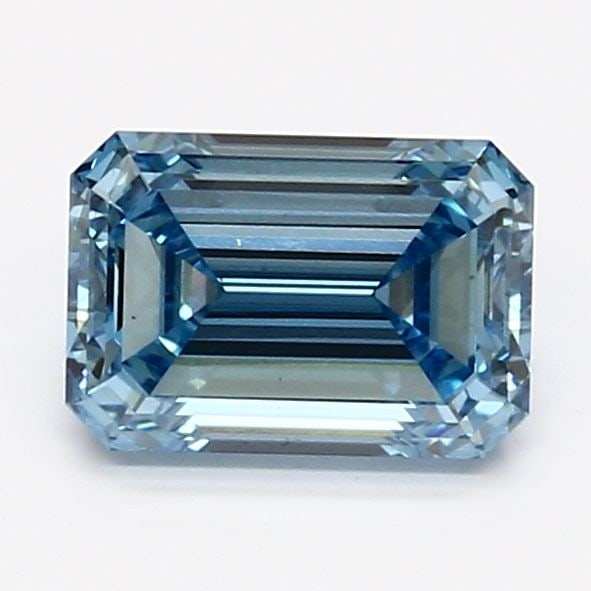 Loose Diamond - EMERALD 1.71ct Fancy Vivid Blue VS1: Loose Diamond - EMERALD 1.71ct Fancy Vivid Blue VS1 Source: This is a real non-mined Diamond that has been grown in a lab Shape: EMERALD Carats: 1.71 Color: Fancy Vivid Blue Certification: IGI Video: