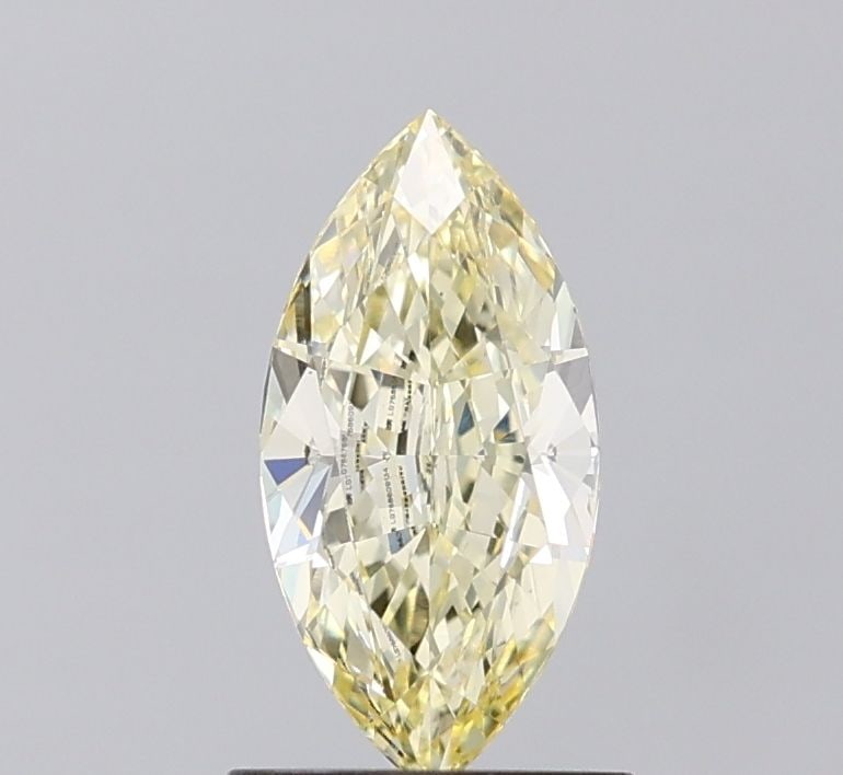 Loose Diamond - MARQUISE 1.06ct Fancy Yellow VS1: Loose Diamond - MARQUISE 1.06ct Fancy Yellow VS1 Source: This is a real non-mined Diamond that has been grown in a lab Shape: MARQUISE Carats: 1.06 Color: Fancy Yellow Certification: IGI Video: