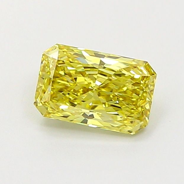 Loose Diamond - RADIANT 1.06ct Fancy Intense Yellow VS2: Loose Diamond - RADIANT 1.06ct Fancy Intense Yellow VS2 Source: This is a real non-mined Diamond that has been grown in a lab Shape: RADIANT Carats: 1.06 Color: Fancy Intense Yellow Certification: IGI