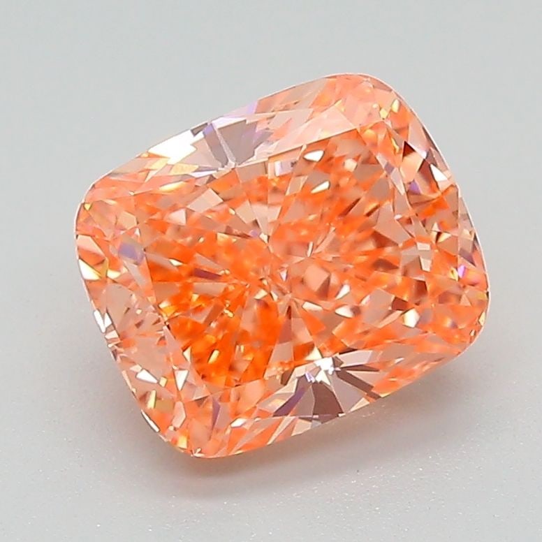 Loose Diamond - CUSHION MODIFIED 2.07ct Fancy Vivid Pink VS1: Loose Diamond - CUSHION MODIFIED 2.07ct Fancy Vivid Pink VS1 Source: This is a real non-mined Diamond that has been grown in a lab Shape: CUSHION MODIFIED Carats: 2.07 Color: Fancy Vivid Pink Certific