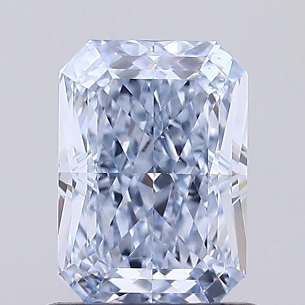 Loose Diamond - RADIANT 1.09ct Fancy Light Blue VS1: Loose Diamond - RADIANT 1.09ct Fancy Light Blue VS1 Source: This is a real non-mined Diamond that has been grown in a lab Shape: RADIANT Carats: 1.09 Color: Fancy Light Blue Certification: IGI Video: