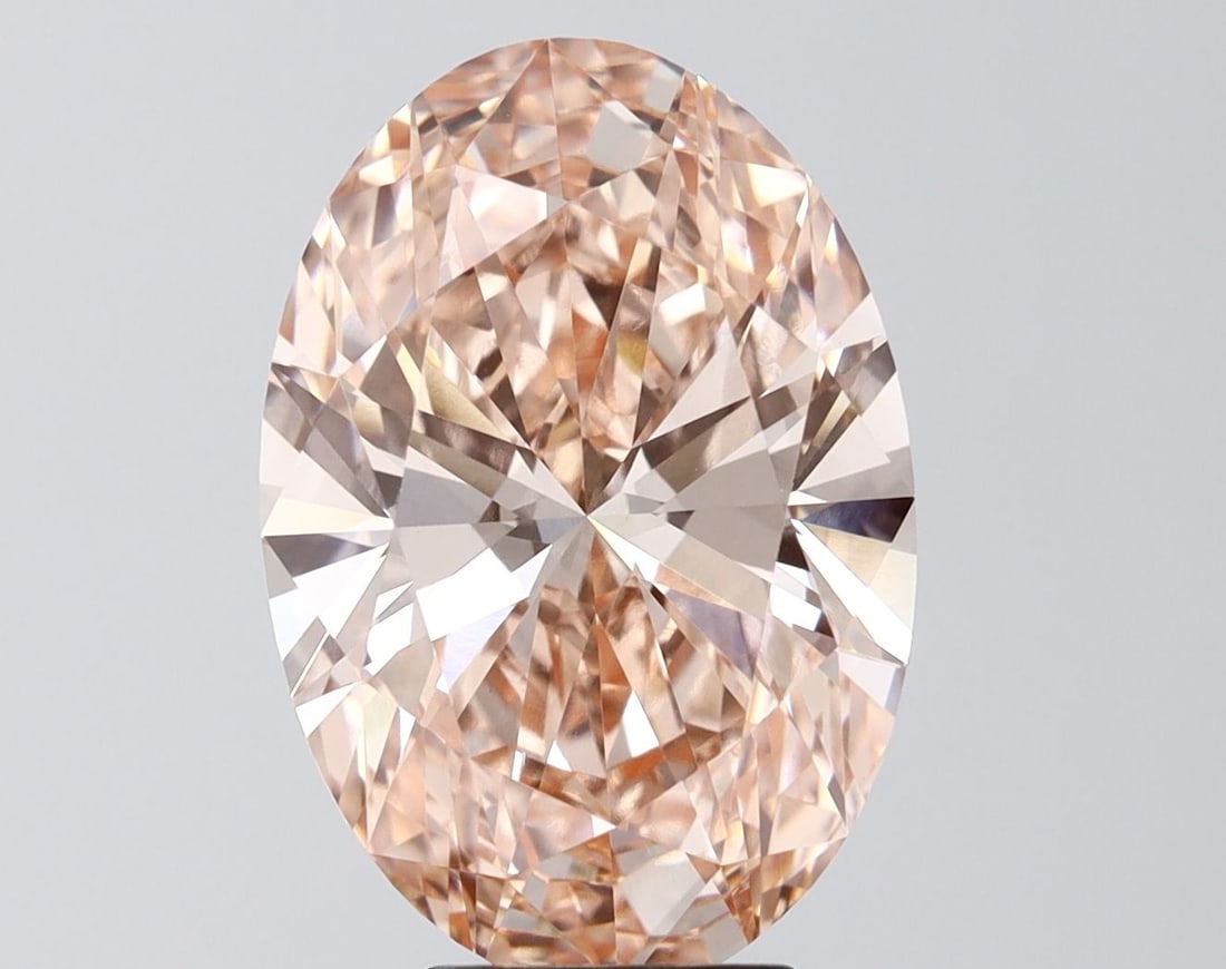 Loose Diamond - OVAL 6.05ct Fancy Vivid Pink VVS2: Loose Diamond - OVAL 6.05ct Fancy Vivid Pink VVS2 Source: This is a real non-mined Diamond that has been grown in a lab Shape: OVAL Carats: 6.05 Color: Fancy Vivid Pink Certification: IGI Video: