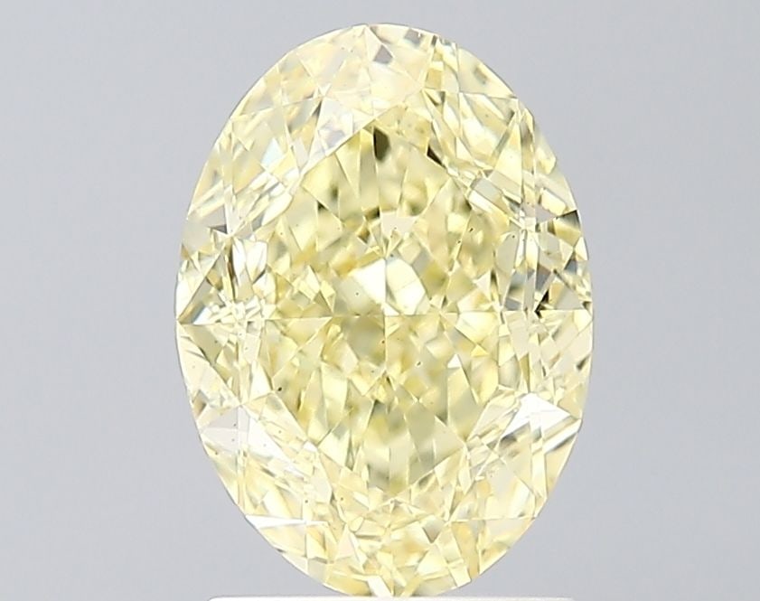 Loose Diamond - OVAL 2.22ct Fancy Intense Yellow VS1: Loose Diamond - OVAL 2.22ct Fancy Intense Yellow VS1 Source: This is a real non-mined Diamond that has been grown in a lab Shape: OVAL Carats: 2.22 Color: Fancy Intense Yellow Certification: IGI Video