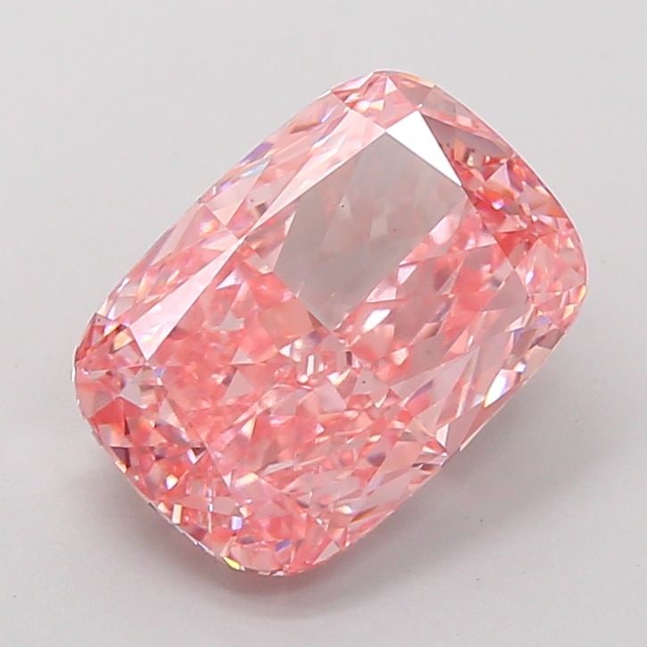 Loose Diamond - CUSHION MODIFIED 4.01ct Fancy Vivid Pink VS1: Loose Diamond - CUSHION MODIFIED 4.01ct Fancy Vivid Pink VS1 Source: This is a real non-mined Diamond that has been grown in a lab Shape: CUSHION MODIFIED Carats: 4.01 Color: Fancy Vivid Pink Certific
