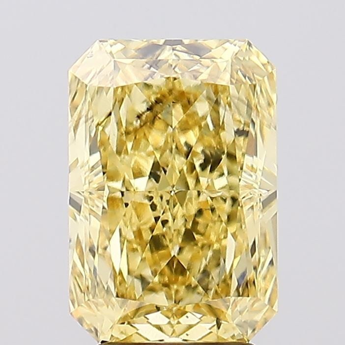 Loose Diamond - RADIANT 4.09ct Fancy Vivid Yellow SI1: Loose Diamond - RADIANT 4.09ct Fancy Vivid Yellow SI1 Source: This is a real non-mined Diamond that has been grown in a lab Shape: RADIANT Carats: 4.09 Color: Fancy Vivid Yellow Certification: IGI Vid