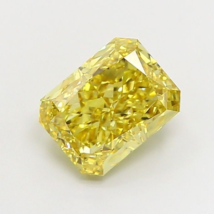 Loose Diamond - RADIANT 3.09ct Fancy Intense Yellow VS1: Loose Diamond - RADIANT 3.09ct Fancy Intense Yellow VS1 Source: This is a real non-mined Diamond that has been grown in a lab Shape: RADIANT Carats: 3.09 Color: Fancy Intense Yellow Certification: IGI