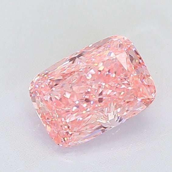 Loose Diamond - CUSHION MODIFIED 2.0ct Fancy Vivid Pink VS2: Loose Diamond - CUSHION MODIFIED 2.0ct Fancy Vivid Pink VS2 Source: This is a real non-mined Diamond that has been grown in a lab Shape: CUSHION MODIFIED Carats: 2.0 Color: Fancy Vivid Pink Certificat