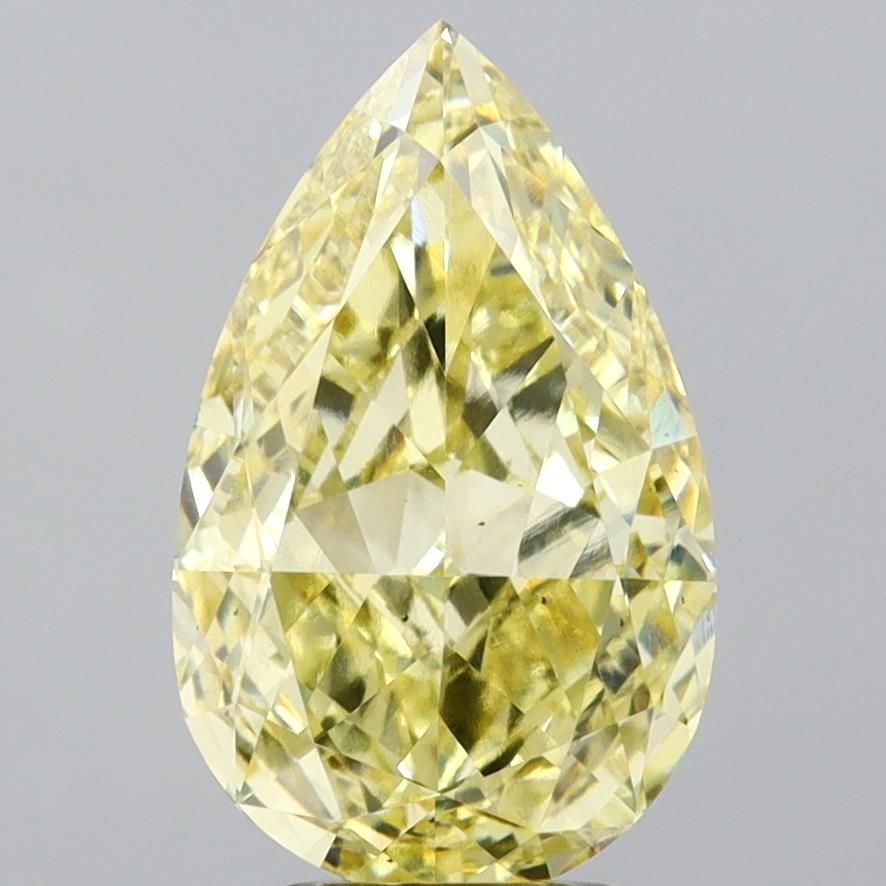 Loose Diamond - PEAR 4.72ct Fancy Intense Yellow VS2: Loose Diamond - PEAR 4.72ct Fancy Intense Yellow VS2 Source: This is a real non-mined Diamond that has been grown in a lab Shape: PEAR Carats: 4.72 Color: Fancy Intense Yellow Certification: IGI Video
