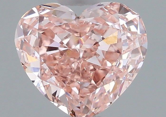 Loose Diamond - HEART 1.0ct Fancy Intense Pink VVS2: Loose Diamond - HEART 1.0ct Fancy Intense Pink VVS2 Source: This is a real non-mined Diamond that has been grown in a lab Shape: HEART Carats: 1.0 Color: Fancy Intense Pink Certification: IGI Video: