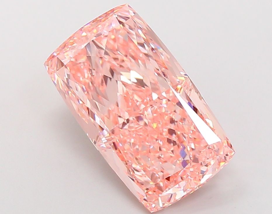 Loose Diamond - CUSHION MODIFIED 10.03ct Fancy Intense Pink VS1: Loose Diamond - CUSHION MODIFIED 10.03ct Fancy Intense Pink VS1 Source: This is a real non-mined Diamond that has been grown in a lab Shape: CUSHION MODIFIED Carats: 10.03 Color: Fancy Intense Pink Ce