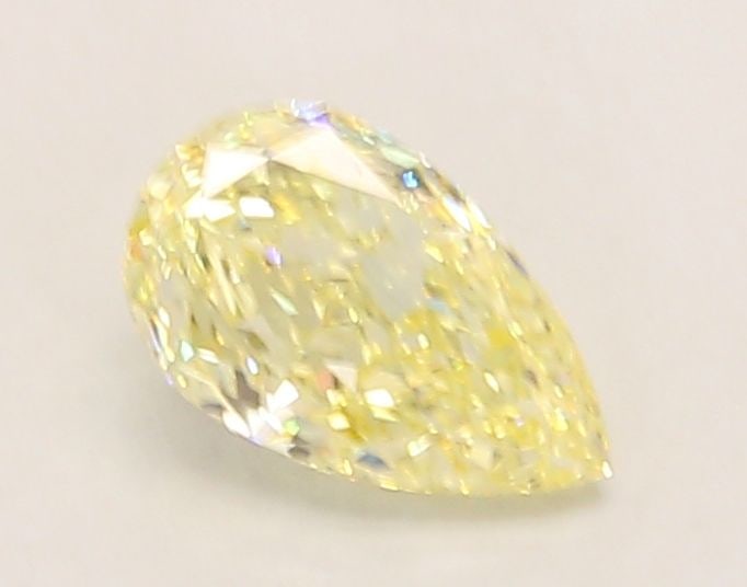 Loose Diamond - PEAR 1.05ct Fancy Light Yellow VS1: Loose Diamond - PEAR 1.05ct Fancy Light Yellow VS1 Source: This is a real non-mined Diamond that has been grown in a lab Shape: PEAR Carats: 1.05 Color: Fancy Light Yellow Certification: IGI Video: