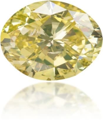 Loose Diamond - OVAL 1.26ct Fancy Greenish Yellow I1: Loose Diamond - OVAL 1.26ct Fancy Greenish Yellow I1 Source: Natural Shape: OVAL Carats: 1.26 Color: Fancy Greenish Yellow Certification: NONE The Diamond Depot Guarantee: All items in this auction ar