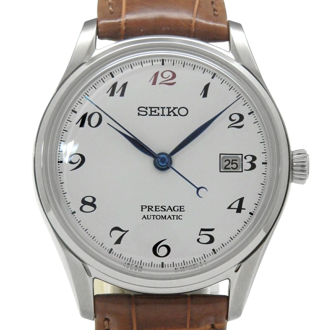 Seiko Presage Men's Wristwatch Enamel Dial SARA017 6L35: Seiko Presage Men's Wristwatch Enamel Dial SARA017 6L35 This is a Seiko Presage SARA017 men's wristwatch featuring an enamel dial. The watch is crafted in Japan and is designed for men. It is a pre-ow