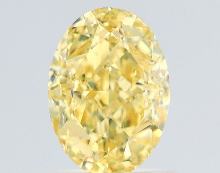 Loose Diamond - OVAL 1.0ct Fancy Intense Yellow VS1: Loose Diamond - OVAL 1.0ct Fancy Intense Yellow VS1 Source: Natural Shape: OVAL Carats: 1.0 Color: Fancy Intense Yellow Certification: GIA Video: