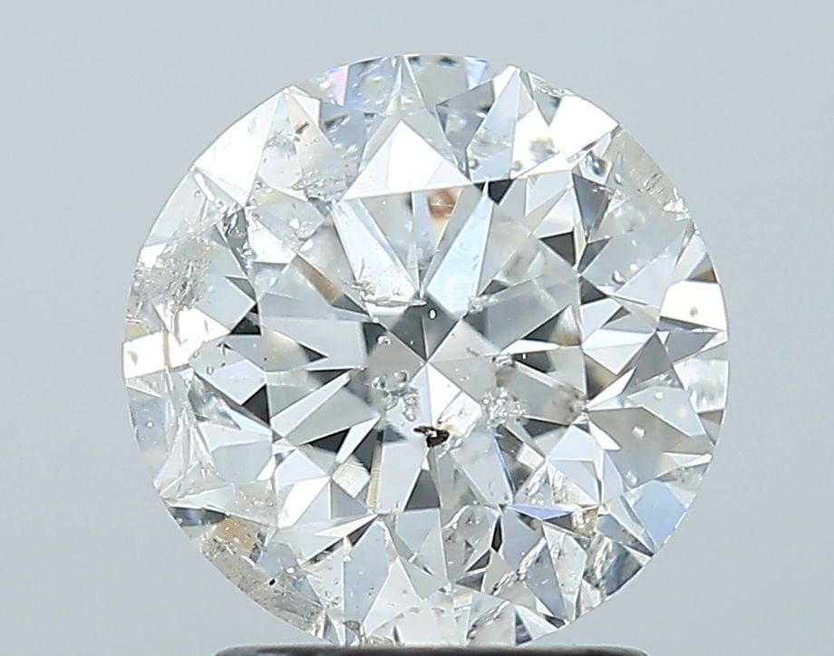 Loose Diamond - ROUND 2.07ct F I2: Loose Diamond - ROUND 2.07ct F I2 Source: Natural Shape: ROUND Carats: 2.07 Color: F Clarity: I2 Certification: NONE Video: